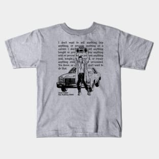 Say Anything Drawing Quote Kids T-Shirt